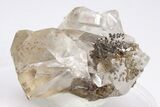 Gemmy, Colorless Calcite Crystal Cluster - Red Dome Mine #204665-1